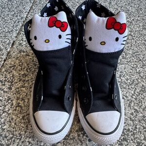 Converse Black and White Star High-Tops